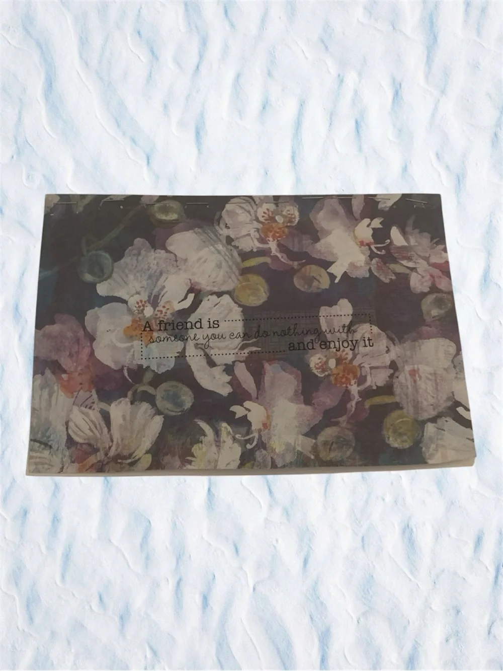 Handmade Floral Journal Pack • Faith & Friendship Gift Notebook Set 6 Packs